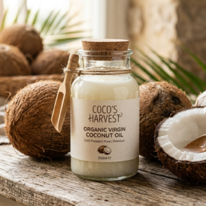 GreenCart cold pressed coconut oil with fresh coconuts